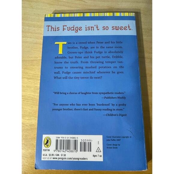 Judy Blume Kids Books Lot of 4 Double Fudge Superfudge Fudge O Mania More - Picture 3 of 11